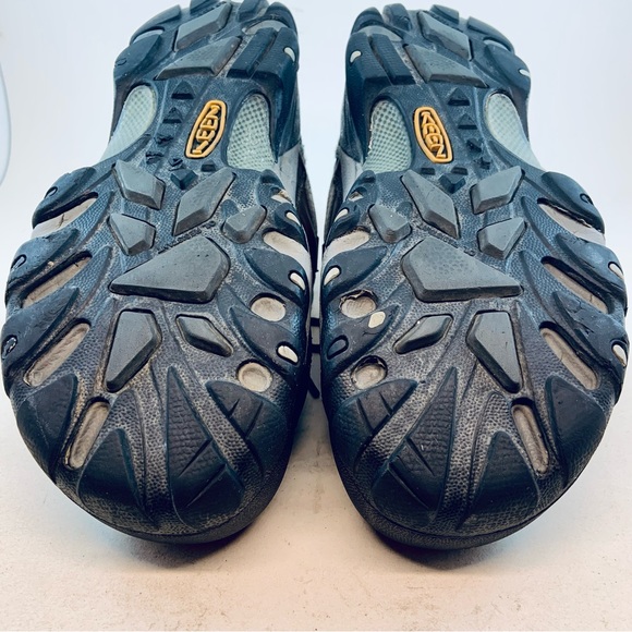 KEEN Men's Brown Leather Lace Up Detroit Low Steel Toe ESD Work Shoes 8 EU 40.5 - Picture 11 of 12